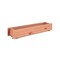 36-Inch Brown Wooden Flower Planter Box for Outdoor Garden Balcony and Home Decoration
